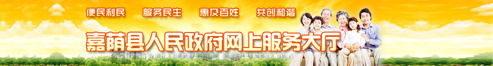 嘉蔭縣人民政府網上服務大廳
